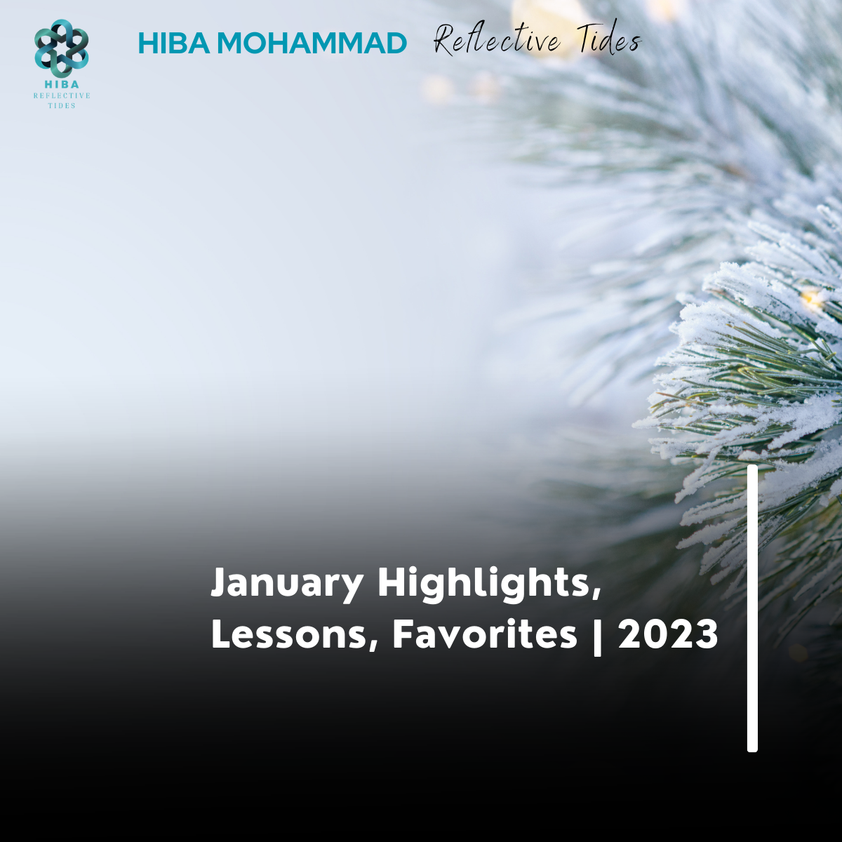 January Highlights, Lessons, Favorites | 2023