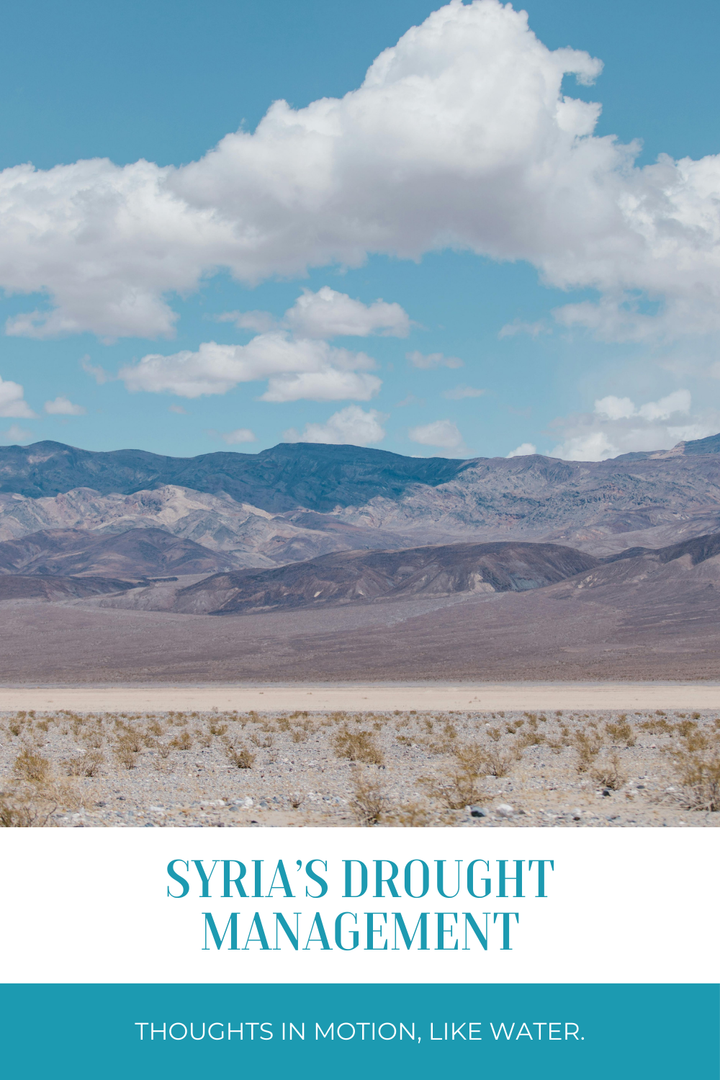 Syria: From reactive to proactive drought management